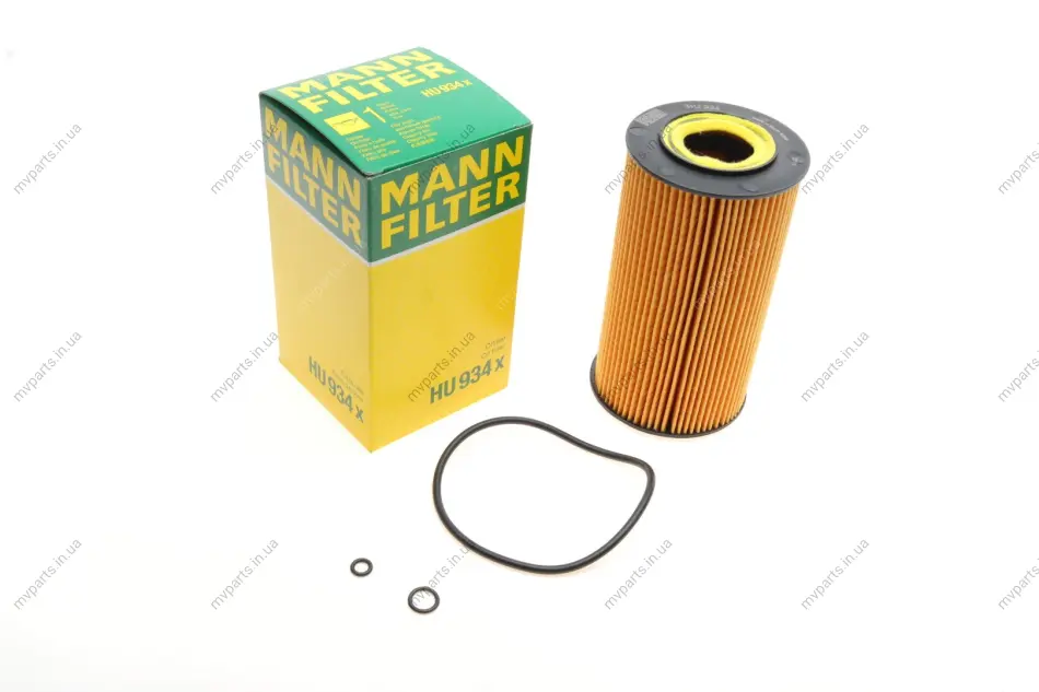 Фільтр масляний MB E-class (W211)/S-class (W220)/M-class (W163)/G-class (W463) 4.0CDI OM628 00-09 -FILTER HU 934 X MANN HU-934-X (фото 1)