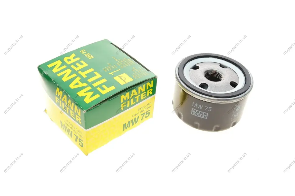 Фільтр масляний BMW i3 (I01) 13- W20K06A/IB1P25B -FILTER MW 75 MANN MW-75 (фото 1)
