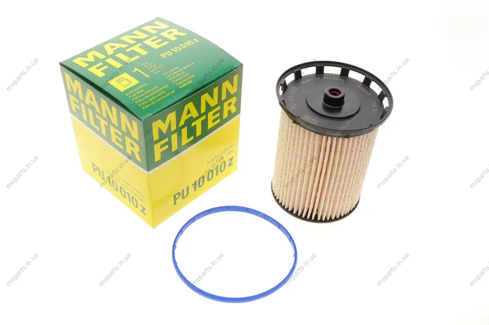 Фільтр паливний Audi Q7/Q8 3.0 TDI 13- -FILTER PU 10 010 Z MANN PU-10-010-Z (фото 1)