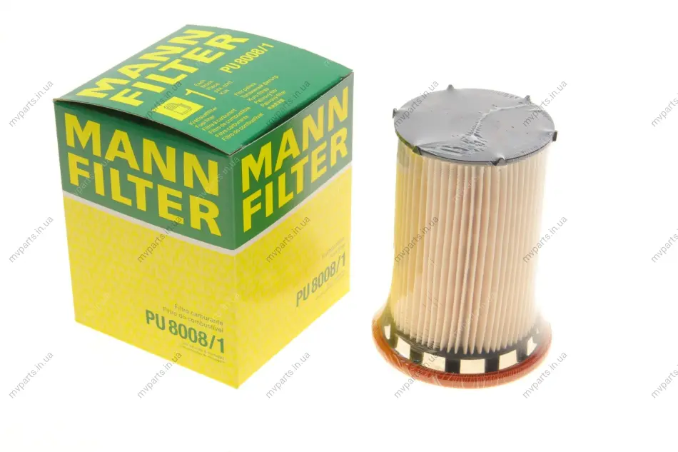 Фільтр паливний VW Tiguan 2.0TDI 12- -FILTER PU 8008/1 MANN PU-8008-1 (фото 1)