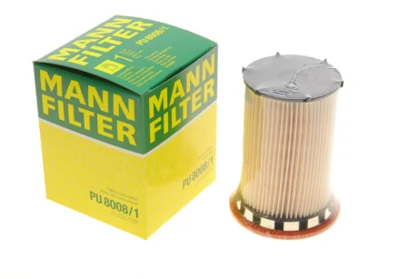 Фільтр паливний VW Tiguan 2.0TDI 12- -FILTER PU 8008/1 MANN PU-8008-1