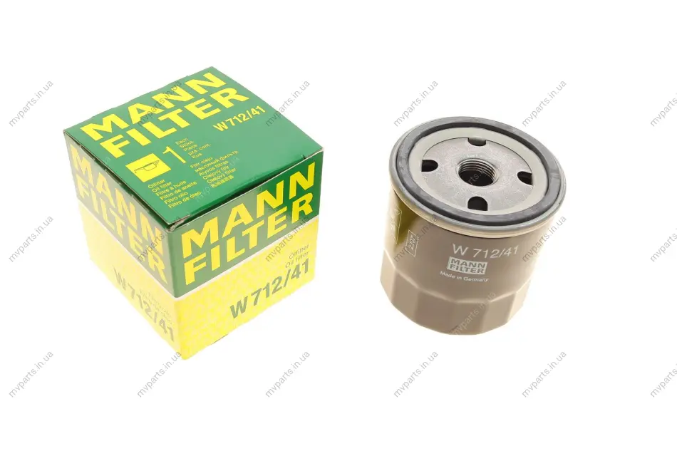 Фільтр масляний Opel Astra G 1.7TD 94-05 -FILTER W 712/41 MANN W-712-41 (фото 1)