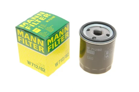 Фільтр масляний Ford Focus/ C-Max/ Galaxy 1.8 TDCI 04-12 -FILTER W 712/82 MANN W-712-82