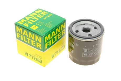 Фільтр масляний Toyota Land Cruiser 4.2 TDI -FILTER W 712/83 MANN W-712-83