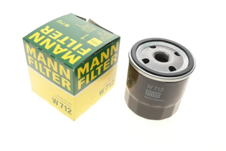 Фільтр масляний Opel Kadett/Ascona/Rekord 1.0-2.4i 62-00 (бензин) -FILTER W 712 MANN W-712