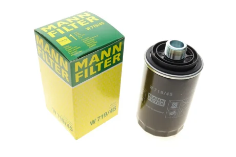 Фільтр масляний VW T5 2.0TSI 11- -FILTER W 719/45 MANN W-719-45