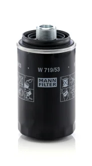 Фільтр масляний VW T5 2.0TSI 12-/VW T6 2.0TSI 15- (h=143 mm) -FILTER W 719/53 MANN W-719-53