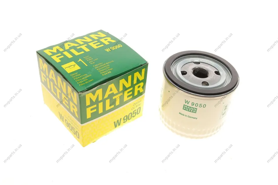 Фільтр масляний Ford Transit 2.5D/TD 84-00/Connect 1.8TDCi 02-13/Focus 1.8DI/TDCi 98-04 -FILTER W 9050 MANN W-9050 (фото 1)