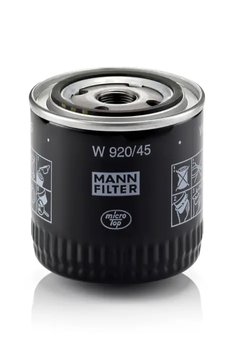 Фільтр оливний FORD MONDEO 2.5-3.0 94-07 (вир-во) MANN W920-45 (фото 1)