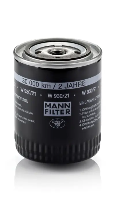 Фільтр оливний двигуна (вир-во) MANN W930-21 (фото 1)
