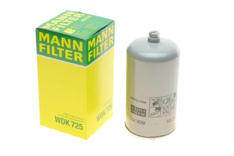 Фільтр паливний Daf/Man/Maz/MB/Neoplan/New Holland/Setra 4.2D-12.0 79- -FILTER WDK 725 MANN WDK-725