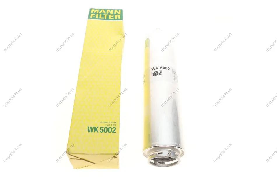 Фільтр паливний BMW 5 (E60/E61/F50/F11)/6 (E63/E64) 1.6D-4.4D 07-19 N47/M57/N57 -FILTER WK 5002 MANN WK-5002 (фото 1)