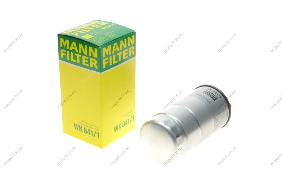 Фільтр паливний BMW 3 (E46)/5 (E39)/X5 (E53) 2.0D/2.5D/3.0D 98-12 M57 -FILTER WK 841/1 MANN WK-841-1 (фото 1)