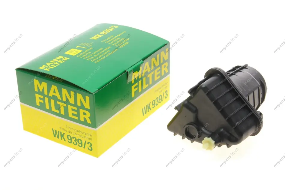 Фільтр паливний Renault Clio/Modus 1.5dci 04- -FILTER WK 939/3 MANN WK-939-3 (фото 1)