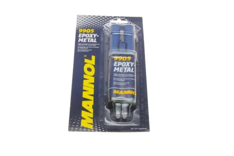 Клей двокомпонентний для металу Epoxy-Metal (30g) MANNOL Mannol 9905