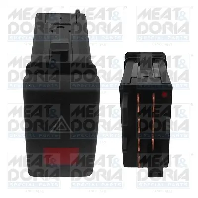Вимикач аварийного світлового сигналу з реле Skoda Octavia 96-10 MEAT & DORIA MEAT&DORIA 23616 (фото 1)