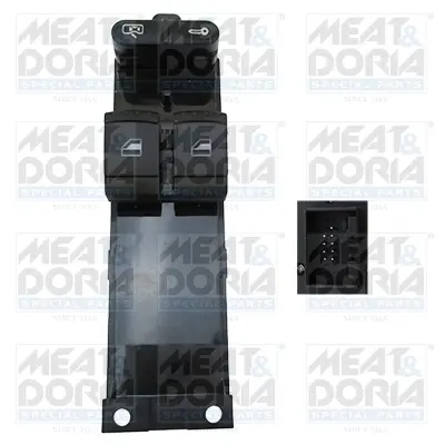Кнопка склопідіймача VW Golf IV/Passat 97-05 (CI51039) MEAT & DORIA MEAT&DORIA 26137 (фото 1)