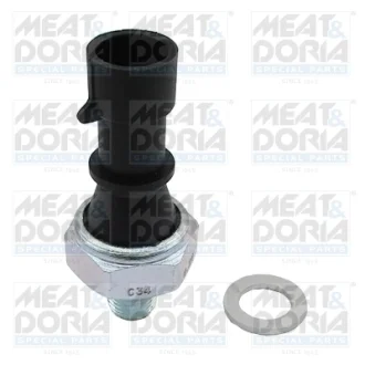 Датчик тиску оливи Opel Astra H/J/Vectra C/Corsa D 1.7-3.0 6V CDTi 05- (M10x1) (0.2 bar) MEAT & DORIA MEAT&DORIA 72097