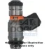 Форсунка бензинова Fiat Punto/Ford Ka 1.2/1.4 08- MEAT & DORIA MEAT&DORIA 75112160E (фото 1)