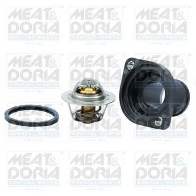 Термостат Citroen Berlingo/Peugeot Partner 1.1/1.4/1.6 16V 02-11 (89°C) MEAT & DORIA MEAT&DORIA 92082 (фото 1)