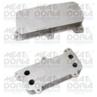 Радіатор масляний VW T5 2.5TDI 03-09 (теплообмінник) MEAT & DORIA MEAT&DORIA 95013