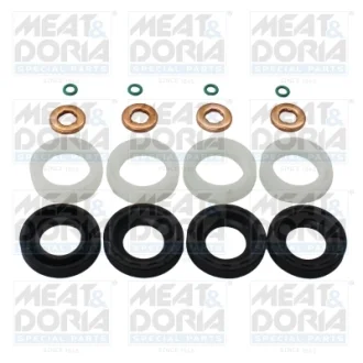 Сальник форсунки (к-кт) Citroen Berlingo 1.6HDI 05- (кільце) MEAT & DORIA MEAT&DORIA 9718