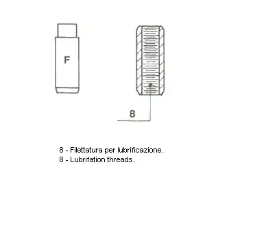 Напрямна клапана випуск ВАЗ SAMARA 1,3-1,5 ЗМЗ-406/409 (вир-во ІТАЛІЯ) Metelli 01-2327 (фото 1)