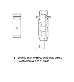 Направляюча клапана EX NISSAN 1,3-2,0 5,5x9,51x40 (вир-во) Metelli 01-2512