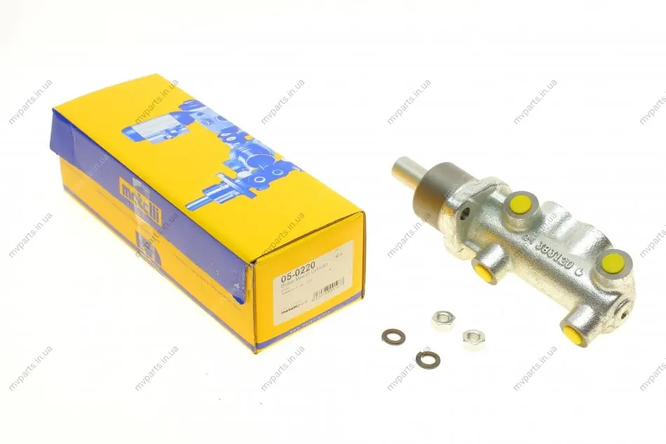 Циліндр гальмівний (головний) Nissan Primera 90-96 (d=22.2mm) METELLI Metelli 05-0220 (фото 1)