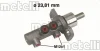 Циліндр гальмівний (головний) Audi A4 94-01/A6 97-05/VW Passat B5 96-00/Porsche 911 97-05 METELLI Metelli 05-0260 (фото 1)