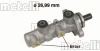 Циліндр гальмівний (головний) Kia Sorento 2.4/3.5 V6/2.5 CEDi 02-11 (d=26.99mm) Alu METELLI Metelli 05-0588 (фото 1)