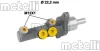 Циліндр гальмівний (головний) VW Caddy 1.2 TSI/1.6-2.0 TDI 10- (d=22.2mm) Alu METELLI Metelli 05-0720 (фото 1)