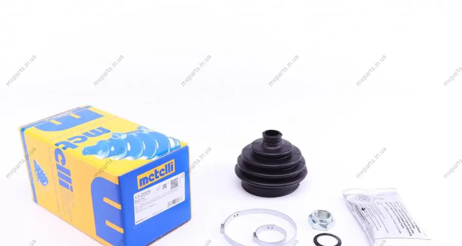 Пильник ШРКШ (зовнішній) Seat Cordoba/Ibiza/VW Polo 93-02/Caddy 82-04/Golf 74-02 (20x68x80) (к-кт) METELLI Metelli 13-0005 (фото 1)