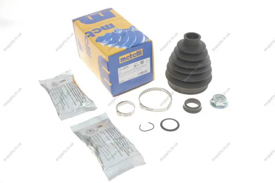 Пильник ШРКШ (зовнішній) Audi A3/TT/Seat Leon/VW Golf IV 96-06/Skoda Octavia 00-10 (25x90x107)(к-кт) METELLI Metelli 13-0293 (фото 1)