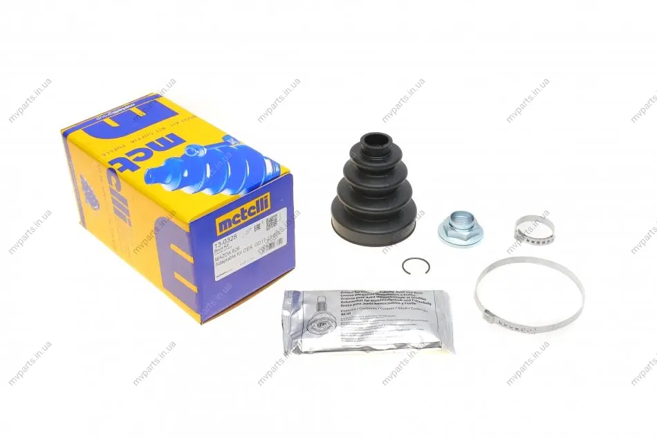 Пильник ШРКШ (зовнішній) Mazda 626 V 97-02 (22.8x80.5x94.5) (к-кт) METELLI Metelli 13-0328 (фото 1)