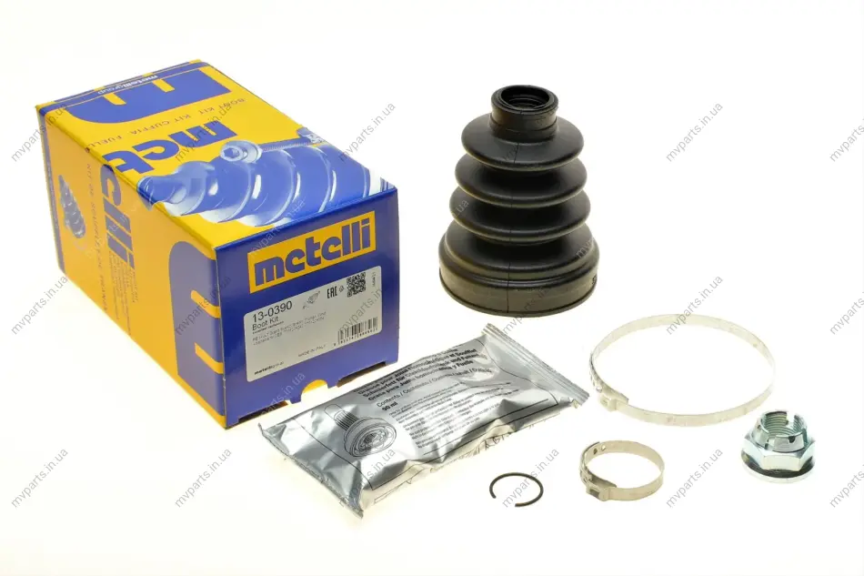 Пильник ШРКШ (зовнішній) Renault Grand Scenic/Scenic 1.5dCi 03-08/Twingo 1.6RS 08- (24x80x116)(к-кт) METELLI Metelli 13-0390 (фото 1)