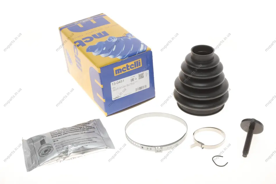 Пильник ШРКШ (зовнішній) Ford C-Max 07-10/Focus II 04-12 (37.5x85.5x115) (к-кт) METELLI Metelli 13-0451 (фото 1)