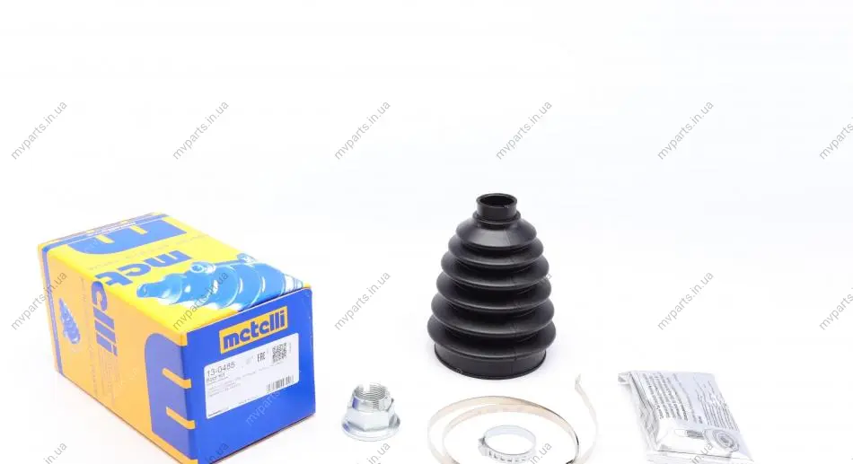Пильник ШРКШ (зовнішній) Renault Master 03-/Opel Movano 98-/Nissan Interstar 02- (26x86x138) (к-кт) METELLI Metelli 13-0485 (фото 1)