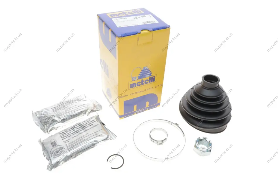 Пильник ШРКШ (зовнішній) Hyundai Tucson 06-10/Santa Fe 06-/Kia Sorento 09- (27.3x96.5x109) (к-кт) METELLI Metelli 13-0498 (фото 1)