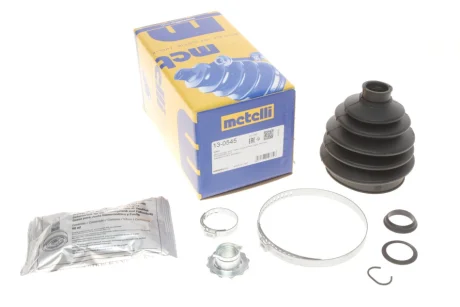 Пильник ШРКШ (зовнішній) Skoda Fabia 11-/Rapid 12-15/Roomster 07-15/VW Polo 09- (22x75x112) (к-кт) METELLI Metelli 13-0545