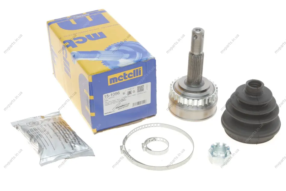 ШРКШ (зовнішній) Opel Astra F 91-04/Kadett E 84-93/Vectra A 88-95 (22z/22z/52mm/81mm/57mm) (+ABS29z) METELLI Metelli 15-1056 (фото 1)