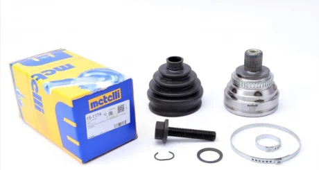 ШРКШ (зовнішній) Audi 100 90-94/A6 94-97 (38z/27z/59.6mm/98mm/34mm) (+ABS45z) METELLI Metelli 15-1174