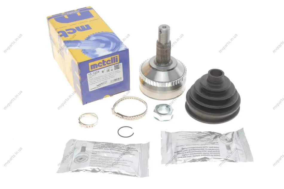 ШРКШ (зовнішній) Citroen Jumpy/Fiat Scudo/Peugeot Expert 95-06 (27z/39z/59mm/100.4mm/49.5mm)(+ABS48z) METELLI Metelli 15-1224 (фото 1)
