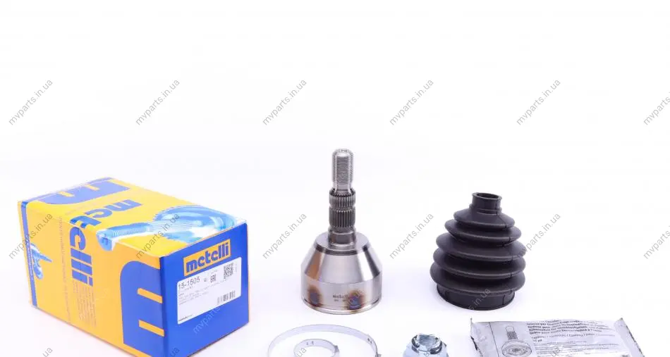 ШРКШ (зовнішній) Opel Astra H/J 04-/Zafira B 05-15 (33z/24z/52.3mm/84.4mm/54mm) METELLI Metelli 15-1505 (фото 1)