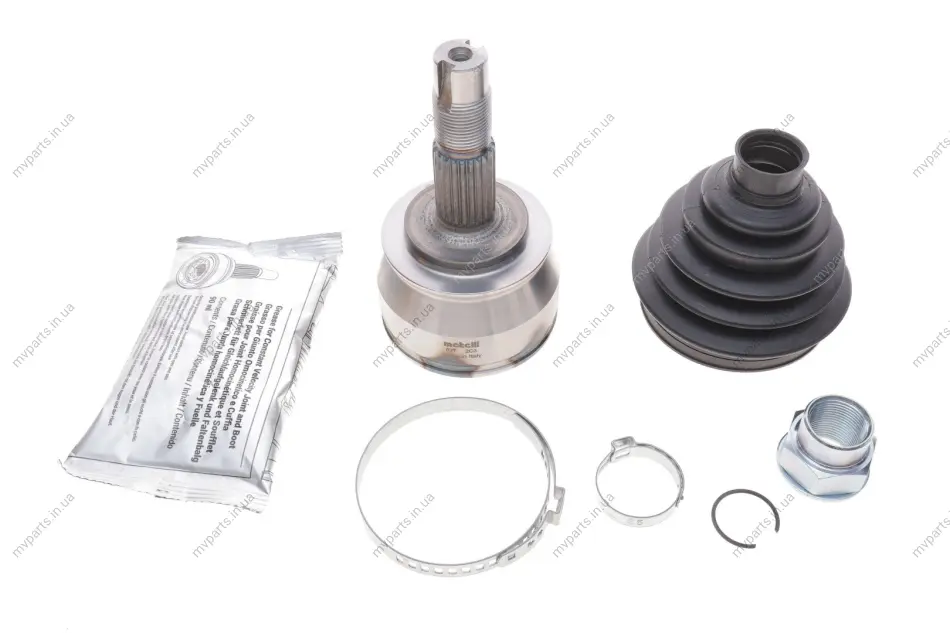ШРКШ (зовнішній) Citroen Nemo/Fiat Punto/Qubo/Fiorino/Peugeot Bipper 07- (22z/22z/51mm/79.1mm/39.8mm) METELLI Metelli 15-1637 (фото 1)