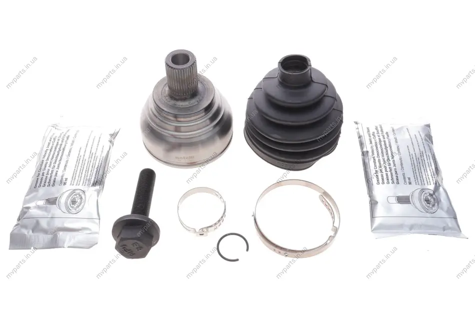 ШРКШ (зовнішній) Audi A3/Seat/Skoda Octavia/VW Caddy/Golf/Passat 07- (36z/33z/59.5mm/93.7mm/39.8mm) METELLI Metelli 15-1708 (фото 1)