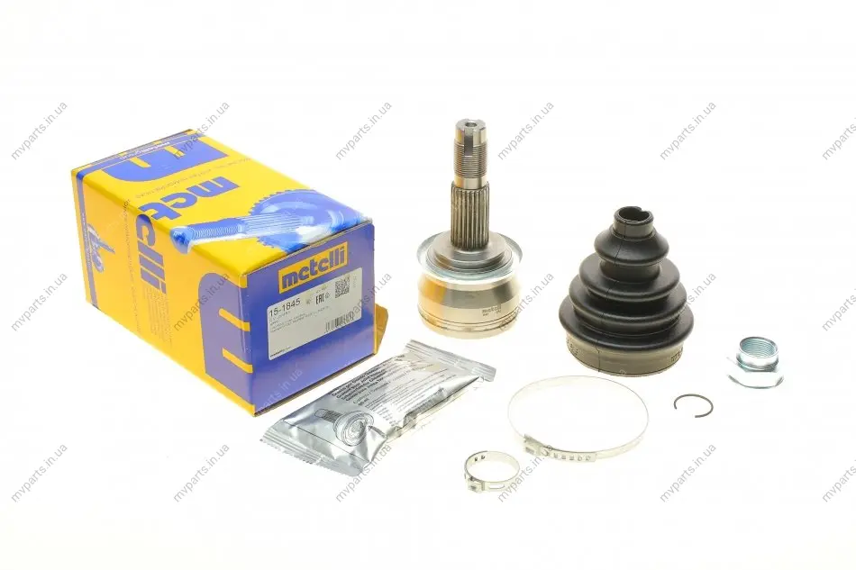 ШРКШ (зовнішній) Chevrolet Aveo 1.3D/1.4/1.6 11- (25z/30z/76.2mm) (Версія 8 Balls/Sfere) METELLI Metelli 15-1845 (фото 1)