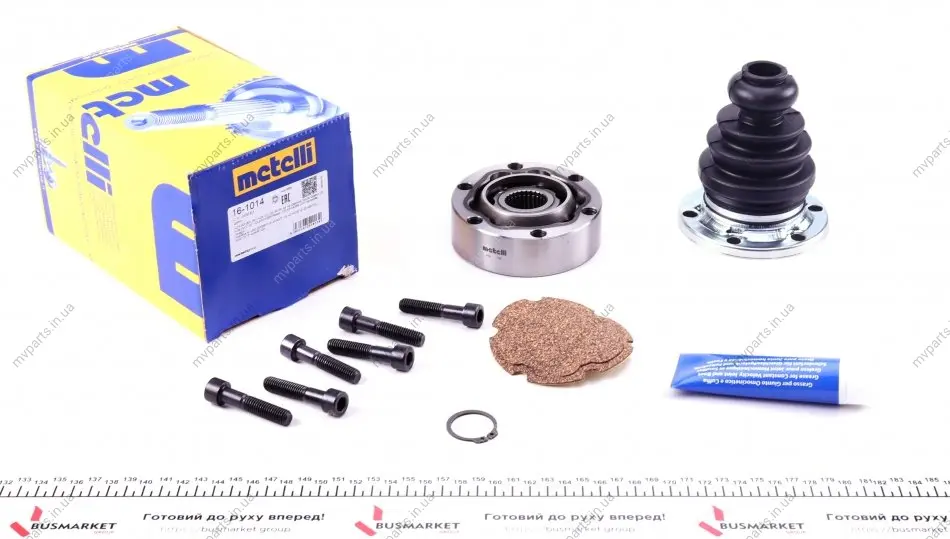 ШРКШ (внутрішній) Audi A4/A6 94-05/80/90 84-96/100/200 77-94/VW Passat B5 96-00/T3 82-92 (28z/108mm) METELLI Metelli 16-1014 (фото 1)