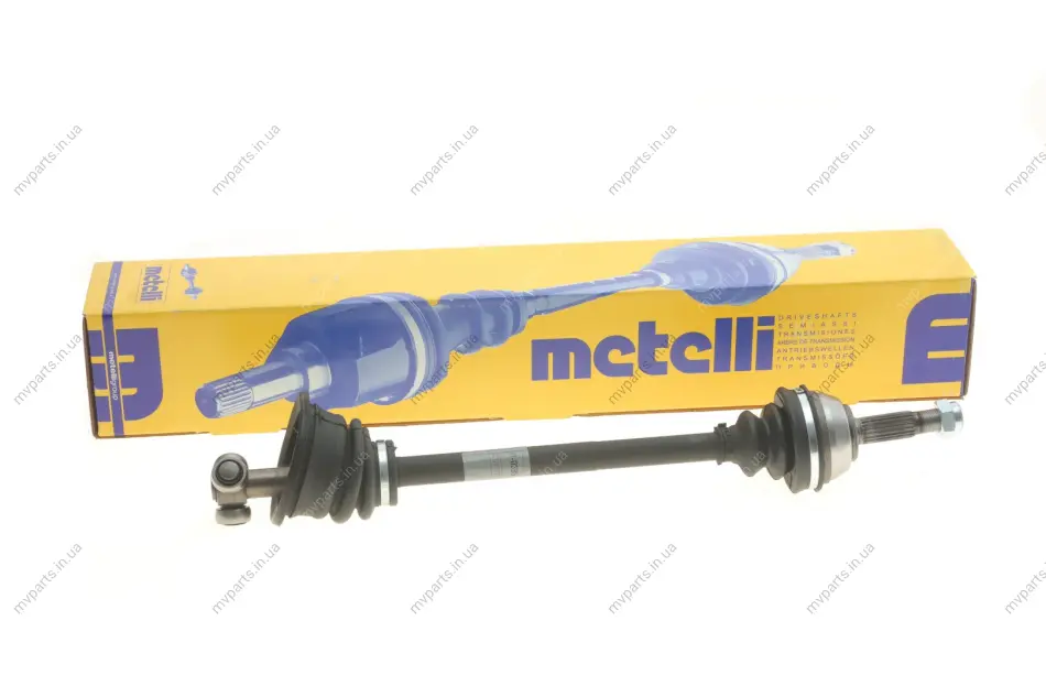 Піввісь (передня) (L) Renault Clio/Kangoo 98-02 (21z/623mm) (-ABS) МКПП METELLI Metelli 17-0395 (фото 1)