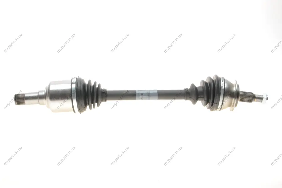 Піввісь (передня) (L) MB A-class (W169)/B-class (W245) 04-12 (25z/27z/612.2mm) (+ABS30z) АКПП METELLI Metelli 17-1318 (фото 1)